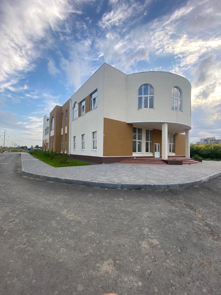 фасад дома, здание по адресу г Санкт-Петербург, Кудровский проезд, д 2